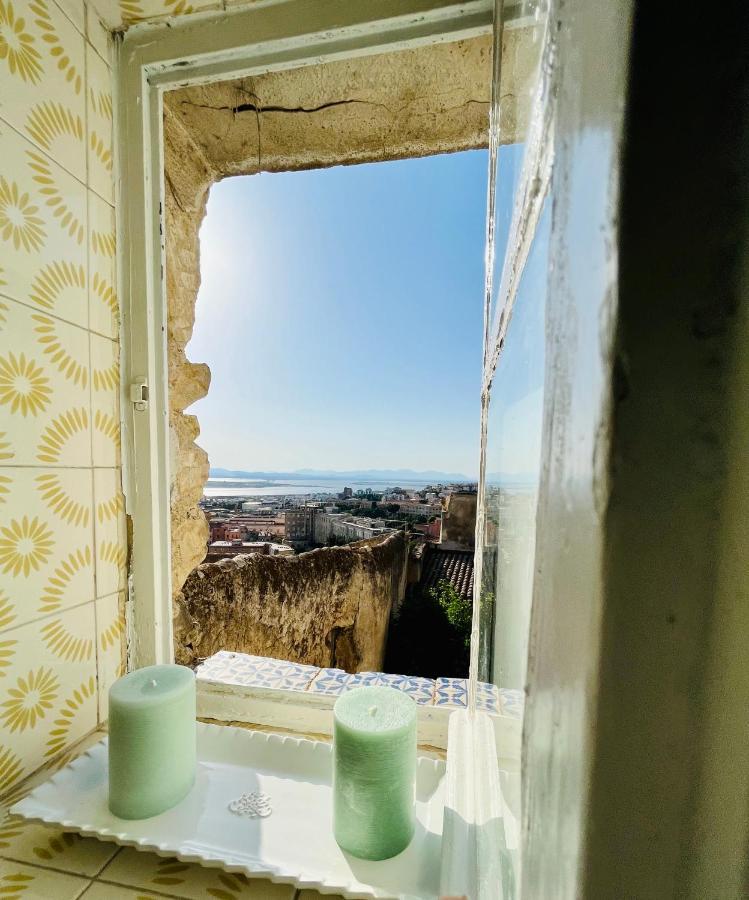 Antica Dimora La Madonnina, Residenza Storica Con Vista Incantevole A Cagliari Leilighet Eksteriør bilde